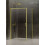 Kabina prostokątna 100x70 Prime Light Gold New Trendy (D-0420A/D-0222B)