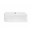 Wanna asymetryczna 170x75 P Avita Besco (WAV-170-NP)