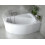 Wanna asymetryczna Rima 160x100 P Besco (WAR-160-NP)