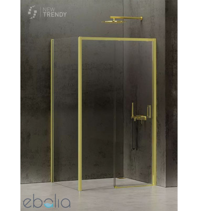 Kabina prostokątna 100x70 Prime Light Gold New Trendy (K-1436)