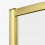 Kabina przyścienna 100x90 Prime Light Gold New Trendy (K-1494)
