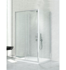 Kabina przyścienna 130x80 New Corrina New Trendy (K-0573)