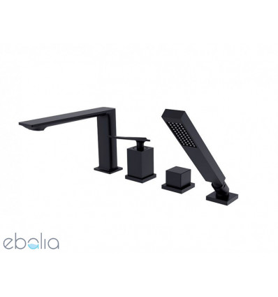 Bateria wannowa 4-otworowa Aspira chrom Besco (BW-A4-CH)