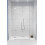 Drzwi prysznicowe 140 Torrenta DWJS Radaway (1320612-01-01L + 1320370-01-01)