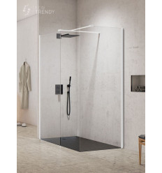 Kabina walk-in 120x80 New Modus White New Trendy (EXK-2286)