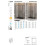 Kabina Walk-in 50 New Modus White New Trendy (EXK-2219)