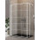 Kabina Walk-in 80x30x200 New Modus White New Trendy (EXK-2239/EXK-2246)