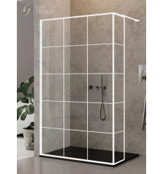 Kabina Walk-in 80x30x200 New Modus White New Trendy (EXK-2239/EXK-2246)