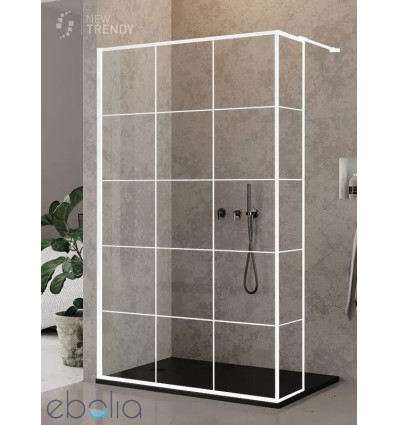 Kabina Walk-in 80x30x200 New Modus White New Trendy (EXK-2239/EXK-2246)