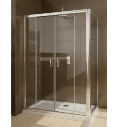Kabina Premium Plus DWD+S 140x80 (33353-01-01N + 33413-01-01)