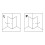 Kabina prysznicowa 90x90 Superia Black New Trendy (K-0596)