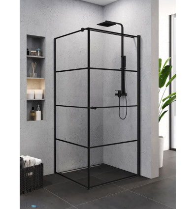 Kabina prysznicowa 90x90 Superia Black New Trendy (K-0596)