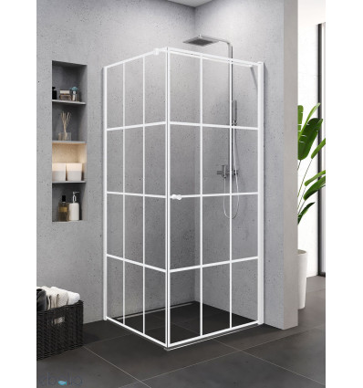 Kabina prysznicowa 90x90 Superia Black New Trendy (K-0596)