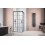 Kabina prysznicowa 80x80 Idea Black KDD Factory Radaway (387061-54-55L + 387061-54-55R)