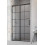 Drzwi prysznicowe 100 Idea Black DWJ Factory Radaway (387014-54-55L)