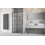 Drzwi prysznicowe 100 Idea Black DWJ Factory Radaway (387014-54-55L)