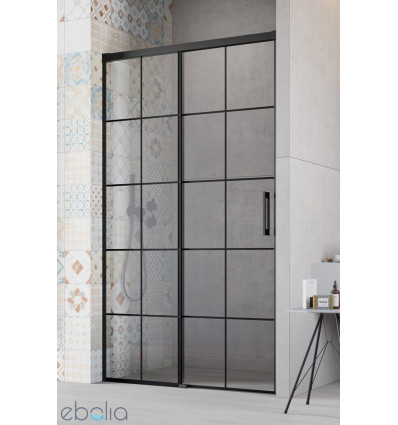Drzwi prysznicowe 100 Idea Black DWJ Factory Radaway (387014-54-55L)