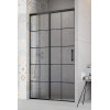 Drzwi prysznicowe 100 Idea Black DWJ Factory Radaway (387014-54-55L)