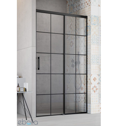 Drzwi prysznicowe 100 Prawe Idea Black DWJ Factory Radaway (387014-54-55R)
