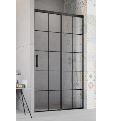 Drzwi prysznicowe 100 Prawe Idea Black DWJ Factory Radaway (387014-54-55R)