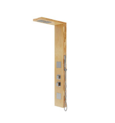Panel prysznicowy bambusowy z termostatem Basti Corsan (B002TCH)