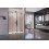 Drzwi wnękowe 200 Furo Black DWD Radaway (10108538-54-01 + 10111492-01-01)