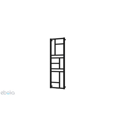 Grzejnik łazienkowy 1140x500 czarny mat Mondrian Instal Projekt (MON-50110D50C31)