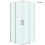 Kabina prysznicowa 80x80 cm kwadratowa chrom/szkło przezroczyste Breda Oltens (20005100)