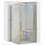 Kabina prysznicowa 80x100 Fargo Light Gold Rea (REA-K4907)