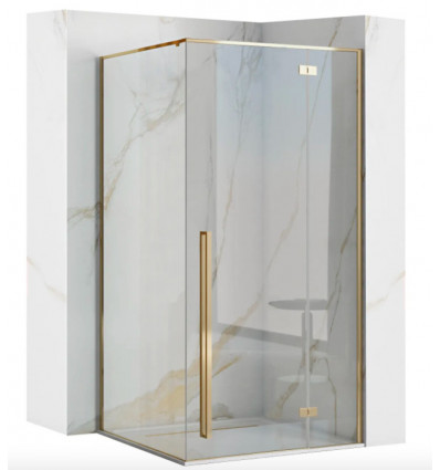 Kabina prysznicowa 80x100 Fargo Light Gold Rea (REA-K4907)