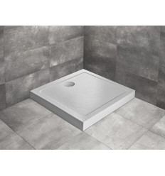 Brodzik kwadratowy 100x100 Doros C Compact Stone biały Radaway (SDRC1010-05-04S)
