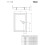 Brodzik prostokątny 90x80 Doros D Compact Stone antacytowy Radaway (SDRD9080-05-64S)
