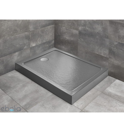 Brodzik prostokątny 90X70 Doros F Compact Stone antracytowy Radaway (SDRFP9070-05-64S)