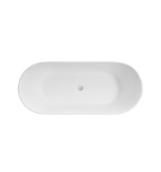 Wanna wolnostojąca 160x68 Moya Black&White Besco (WMD-160-MBW)