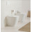 Miska WC stojąca Rimless, o/podwójny, przyścienna Ona Roca (A347687000)