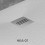 Brodzik prostokątny 90x80 Kyntos F biały Radaway (HKF9080-04)
