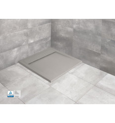 Brodzik kwadratowy 100x100 Teos C cemento Radaway (HTC100100-74) 
