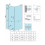 Kabina prysznicowa 100x90 My Space Rea (REA-K7997+REA-K7910+REA-K4120)