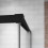 Kabina prysznicowa 70x70 Idea KDD Black Radaway (387065-54-01L + 387065-54-01R)
