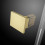 Kabina prostokątna 80x70 LEWA Essenza Pro KDJ Gold Radaway (10097080-09-01L + 10098070-01-01)