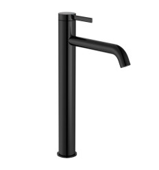 Bateria umywalkowa wysoka Cold Start z korkiem click-clack Titanium Black Ona Roca (A5A349ECN0)