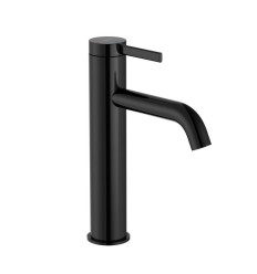 Bateria umywalkowa medium Cold Start z korkiem click-clack Titanium Black Ona Roca (A5A3C9ECN0)