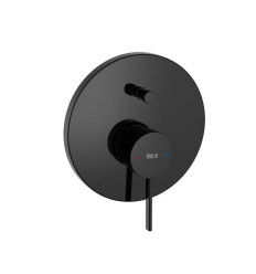 Bateria wannowo-prysznicowa jednouchwytowa podtynkowa Titanium Black Ona Roca (A5A0B9ECN0)