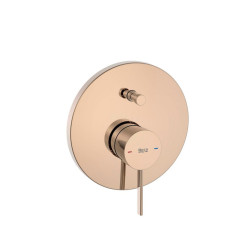Bateria wannowo-prysznicowa jednouchwytowa podtynkowa Rose Gold Ona Roca (A5A0B9ERG0)