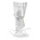 Lampa biurkowa ARBY biała Ezio Pescatori Sollux (SL.0879)