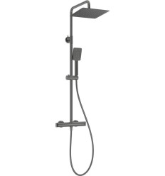 Deszczownica z baterią prysznicową termostatyczną Cascada Titanium Deante (NAC D4HT)