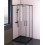 Kabina prysznicowa 90x90 cm kwadratowa czarny mat/szkło Breda Oltens (20006300)