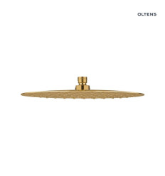 Deszczownica 30 cm okrągła złoto szczotkowane Vindel Oltens (37000810)
