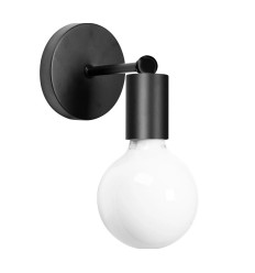 Lampa Kinkiet Ścienny Metalowy Czarny Mat Toolight (OSW-04016)