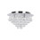Kryształowa Lampa Sufitowa Plafon Glamour Toolight (OSW-04005)